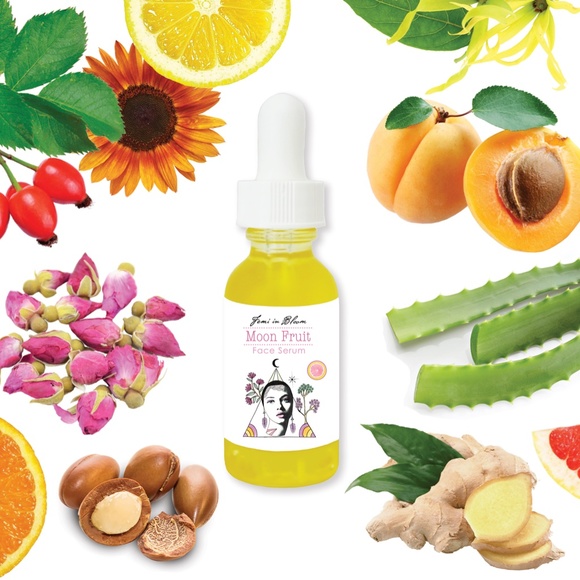 Skin Brightening Citrus Fruit Vitamin C Organic Facial Oil Serum - Picture 6 of 11